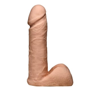 Dildo réaliste Doc Johnson Vac-U-Lock UltraSkyn - Beige - 16 cm