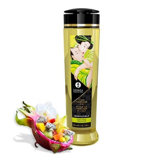 Shunga Irresistible erotisches Massageöl - Asiatische Früchte - 240 ml