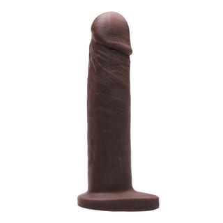 Dildo réaliste vibrant Tantus Alan Dual Density - Mocha - 16.5 cm Dildo réaliste vibrant Tantus Alan Dual Density - Mocha - 16.5 cm