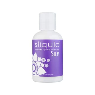 Sliquid Silk Hybrid Gleitmittel - 125 ml (Wasser- & Silikonbasis)