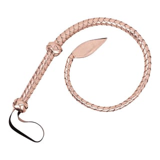 Fouet Rosy Gold Kinky Whip - Rose Gold