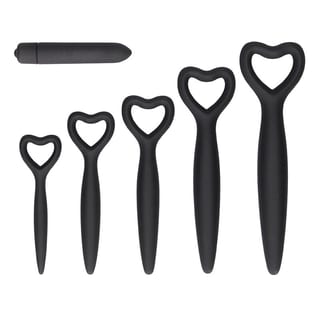 Set de dilatateurs vaginaux en silicone Ouch! (5 pièces) Set de dilatateurs vaginaux en silicone Ouch! (5 pièces)