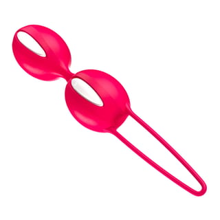 Boules de Geisha Fun Factory SmartBalls Duo - Rouge & blanc