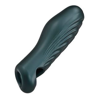 Gaine et masturbateur pour pénis ManWan Ryzer - Bleu pétrol Gaine et masturbateur pour pénis ManWan Ryzer - Bleu pétrol