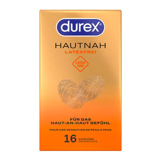 Durex Hautnah - Latexfreie Kondome (16 Stücke)