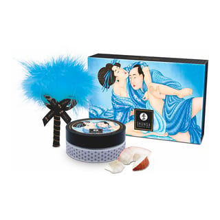 Shunga küssbares Massagepuder - Kokosnuss
