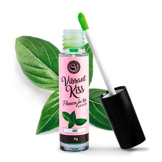 Gloss à lèvres stimulant Secret Play Vibrant Kiss - Menthe - 6 g