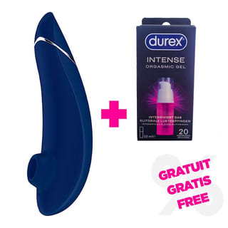 Womanizer Premium 2 - Stimulateur clitoridien - Bleu Womanizer Premium 2 - Stimulateur clitoridien - Bleu
