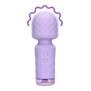 Petite baguette vibrante Loveline Mini Wand - Lilas Petite baguette vibrante Loveline Mini Wand - Lilas