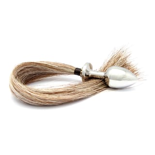 Plug anal Rosebuds Tailbud Horsetail - Lin Plug anal Rosebuds Tailbud Horsetail - Lin