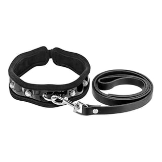 Collier & laisse en cuir Fetish Tentation Premium Collier & laisse en cuir Fetish Tentation Premium