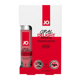 Gel stimulant pour sexe oral System JO Oral Delight - Fraise