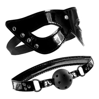 Fetish Fantasy Masque Masquerade & Bâillon boule