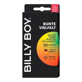 Billy Boy Bunte Vielfalt (20 Préservatifs)