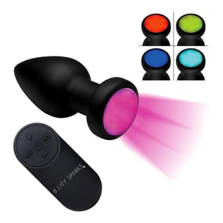 Plug anal vibrant et lumineux Booty Sparks Light Up Plug anal vibrant et lumineux Booty Sparks Light Up