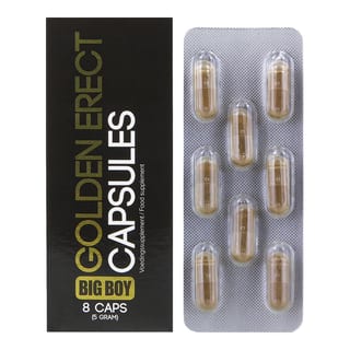 Big Boy Golden Erect Capsules (8 comprimés) Big Boy Golden Erect Capsules (8 comprimés)