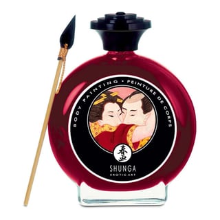 Shunga Body Painting - Erdbeer-Sekt