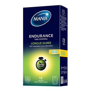 Manix Endurance Time Control (12 Préservatifs) Manix Endurance Time Control (12 Préservatifs)