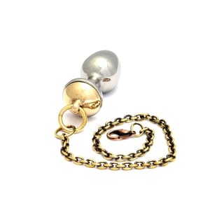 Plug anal Rosebuds Tetine - Bronze poli Plug anal Rosebuds Tetine - Bronze poli