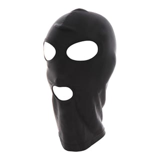 Cagoule en spandex Taboom Luxury Bondage - 3 ouvertures Cagoule en spandex Taboom Luxury Bondage - 3 ouvertures
