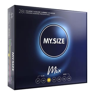 Préservatif sur mesure My Size Mix - Taille 53 (28 Préservatifs) Préservatif sur mesure My Size Mix - Taille 53 (28 Préservatifs)