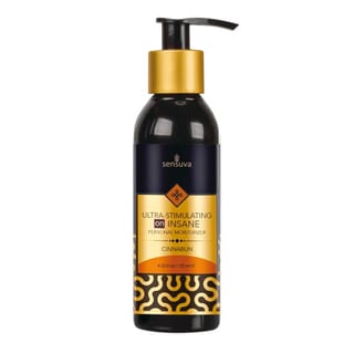 Lubrifiant stimulant Sensuva Insane - Cannelle - 125 ml