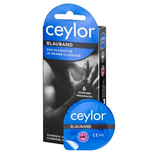 Ceylor Bande Bleue (6 Préservatifs) Ceylor Bande Bleue (6 Préservatifs)
