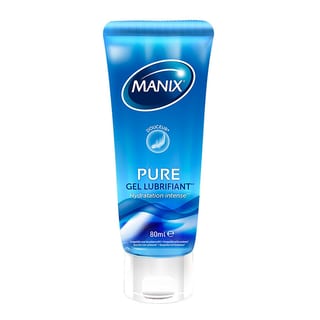 Gel lubrifiant Manix Pure - 80 ml (à base d'eau) Gel lubrifiant Manix Pure - 80 ml (à base d'eau)