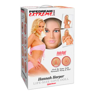 Poupée gonflable grandeur nature Pipedream Hannah Harper Poupée gonflable grandeur nature Pipedream Hannah Harper