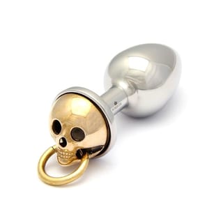 Plug anal Rosebuds Skull - Bronze Plug anal Rosebuds Skull - Bronze