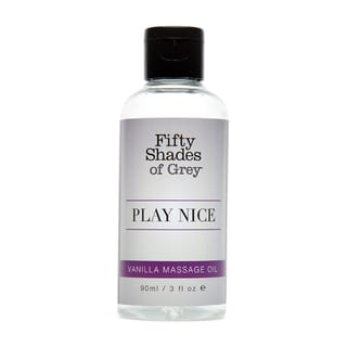 Huile de massage Fifty Shades of Grey Play Nice - Vanille - 90 ml Huile de massage Fifty Shades of Grey Play Nice - Vanille - 90 ml