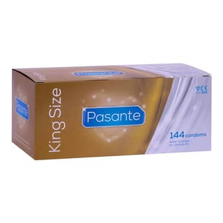 Pasante King Size - Préservatif grande taille (144 Préservatifs) Pasante King Size - Préservatif grande taille (144 Préservatifs)
