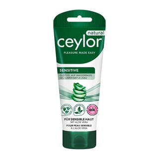 Gel lubrifiant Ceylor Natural Sensitive - 100 ml (à base d'eau) Gel lubrifiant Ceylor Natural Sensitive - 100 ml (à base d'eau)