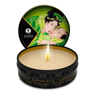 Shunga Zenitude Massagekerze - Grüntee - 30 ml