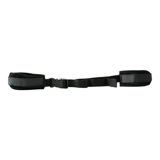Menottes ajustables en nylon Sex & Mischief - Noir Menottes ajustables en nylon Sex & Mischief - Noir