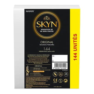 Manix Skyn Original - sans latex (144 Préservatifs) Manix Skyn Original - sans latex (144 Préservatifs)