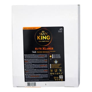 Manix Skyn Elite King Size (Grande Taille) - sans latex (144 Préservatifs) Manix Skyn Elite King Size (Grande Taille) - sans latex (144 Préservatifs)