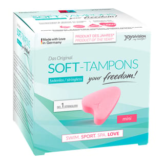 JoyDivision Soft Tampons - Mini (3x) JoyDivision Soft Tampons - Mini (3x)
