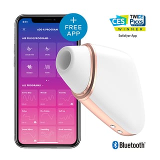 Satisfyer Love Triangle - Kompakter Klitorisstimulator - Weiss Satisfyer Love Triangle - Kompakter Klitorisstimulator - Weiss