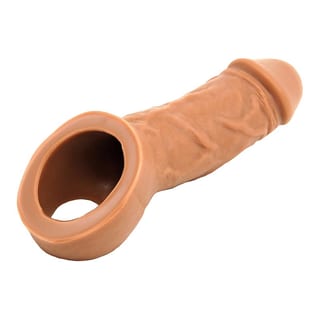 VixSkin Holster Penishülle aus Silikon - Karamell