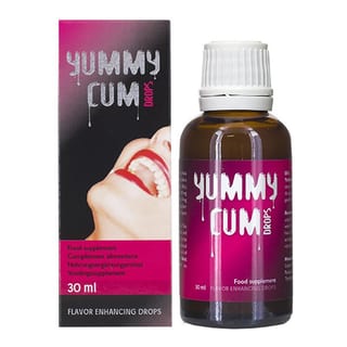Stimulant pour le goût et la quantité de sperme Yummy Cum (30 ml) Stimulant pour le goût et la quantité de sperme Yummy Cum (30 ml)
