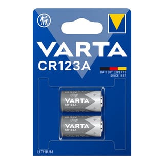 CR123A Batterie (2x) CR123A Batterie (2x)