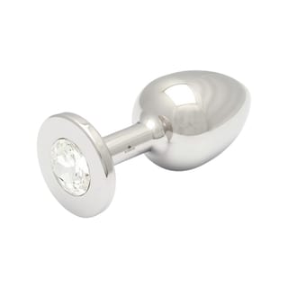 Plug anal Rosebuds Cristal - Transparent (XXL) Plug anal Rosebuds Cristal - Transparent (XXL)