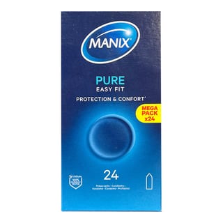 Manix Pure Easy Fit (24 Préservatifs) Manix Pure Easy Fit (24 Préservatifs)