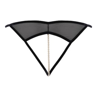 Bracli Kyoto stimulierender Perlen-String - Schwarz Bracli Kyoto stimulierender Perlen-String - Schwarz