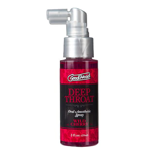 Spray pour fellation gorge profonde Doc Johnson Deep Throat - 59 ml