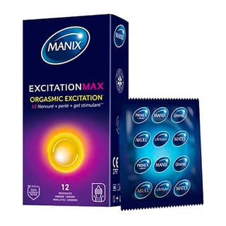 Manix Excitation Max (12 Préservatifs) Manix Excitation Max (12 Préservatifs)