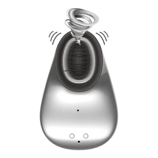 Stimulateur clitoridien Twitch Innovation (succions+vibr.) - Argent