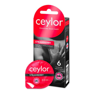 Ceylor Fraise (6 Préservatifs) Ceylor Fraise (6 Préservatifs)