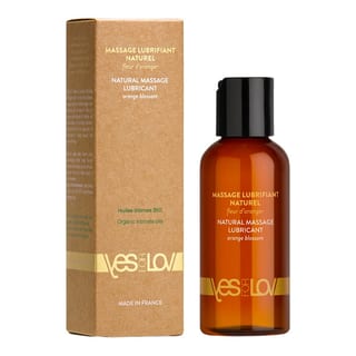 YESforLOV Massage Lubrifiant Naturel Gleitmittel und Massageöl - 100 ml